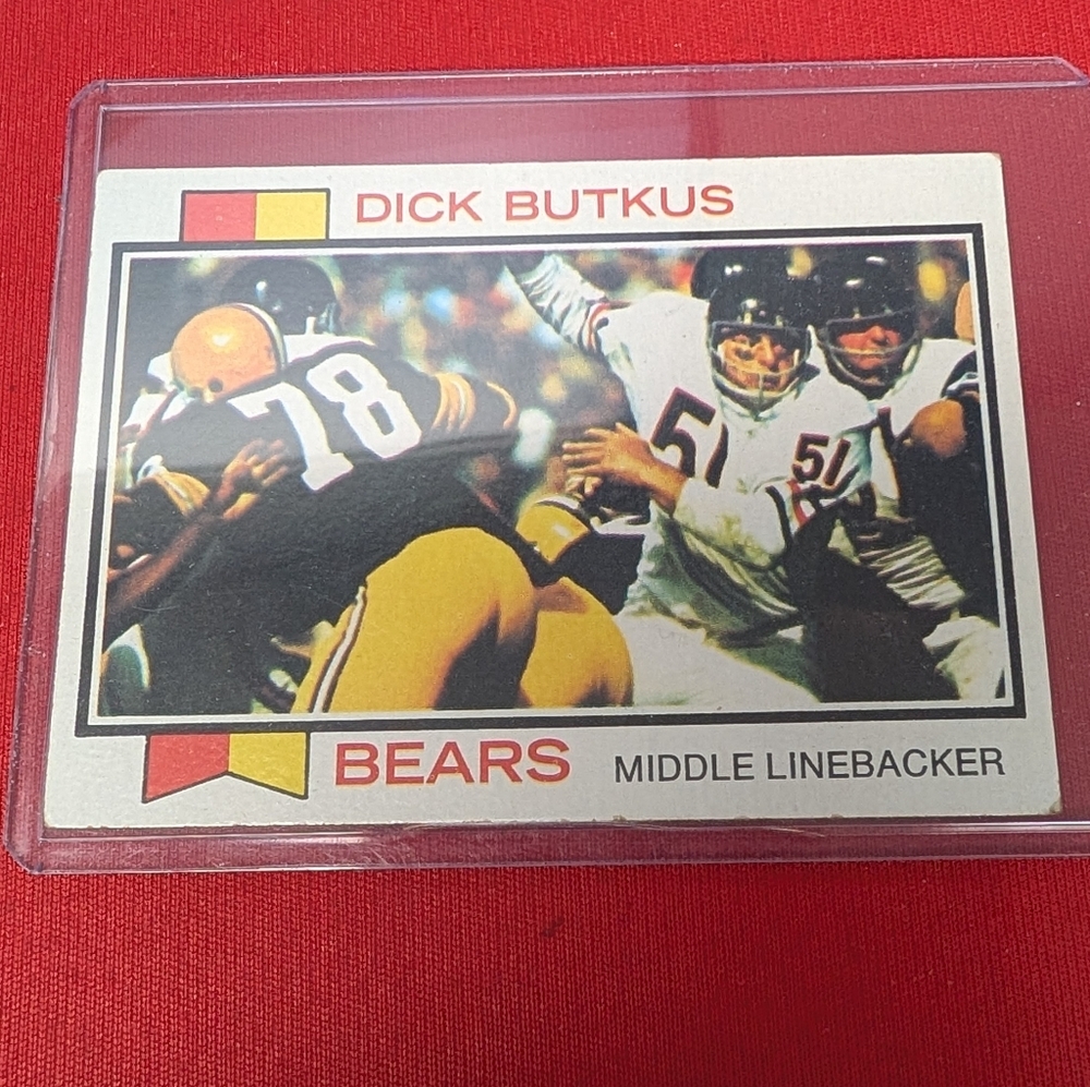 Dick Butkus  Football Trading Card #300.  1972